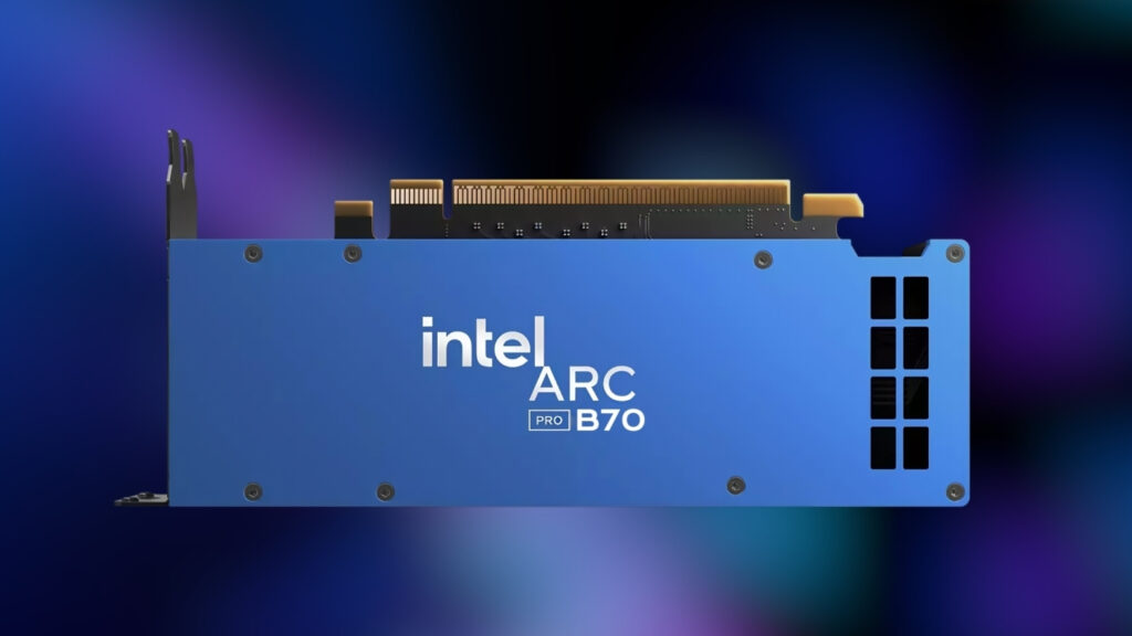 Megizzasztották játékok alatt az Intel Arc Pro B70-es videokártyát