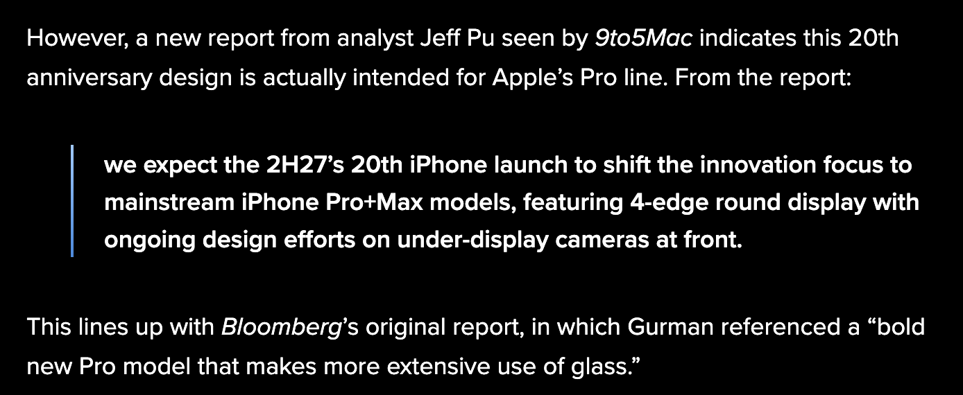 Egyre frissebb információk szivárognak ki az Apple háza tájáról.