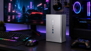 Ebbe a mini PC-be még egy asztali videokártyát is belerakhatsz