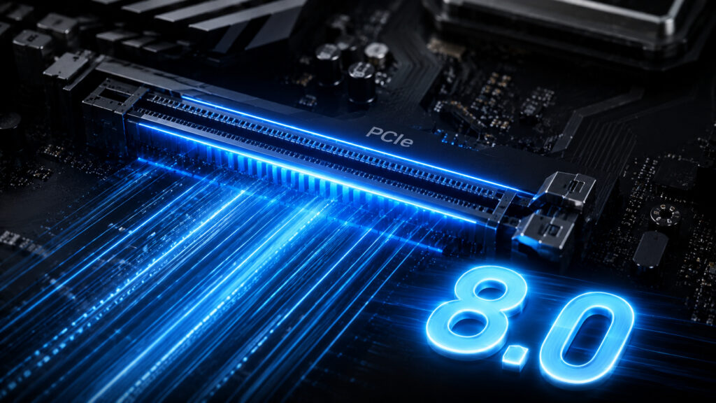 Felfoghatatlan sebességgel érkezik a PCIe 8.0