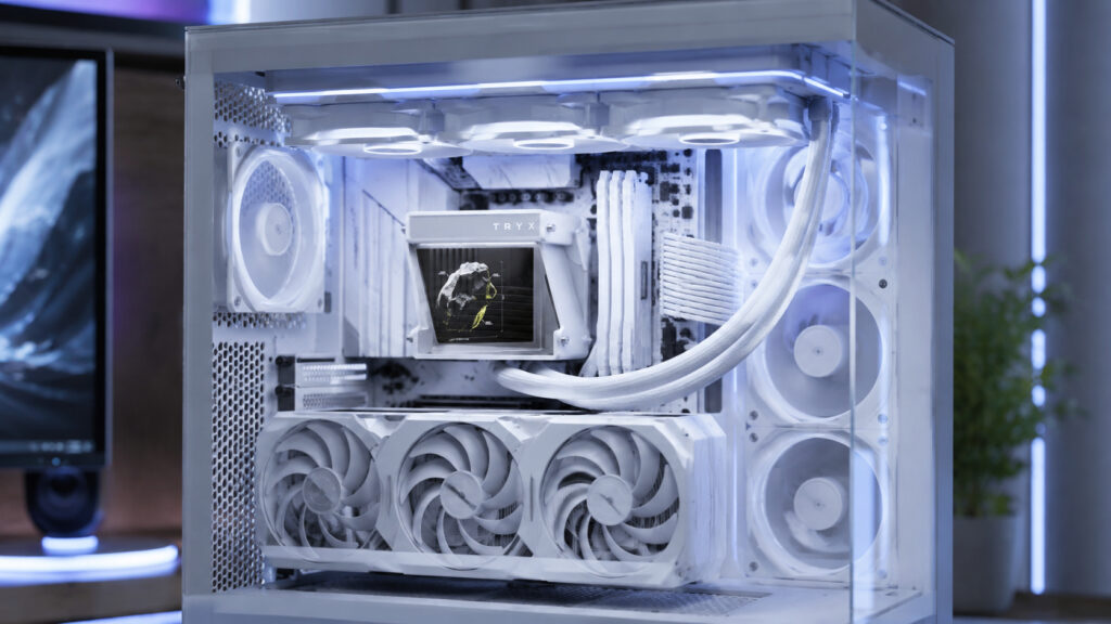 Holografikus kijelzővel érkezik a TRYX új CPU hűtője