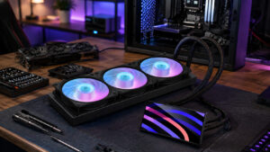 Óriási kijelzővel érkezik a CoolerMaster új AiO hűtője