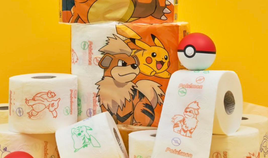 Végre elkészült a Pokémon WC-papír, hogy Pikachuval együtt törölhesd