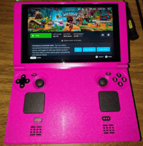 Egy modder Steam Deckből épített egy Nintendo DS-szerű kihajtós konzolt