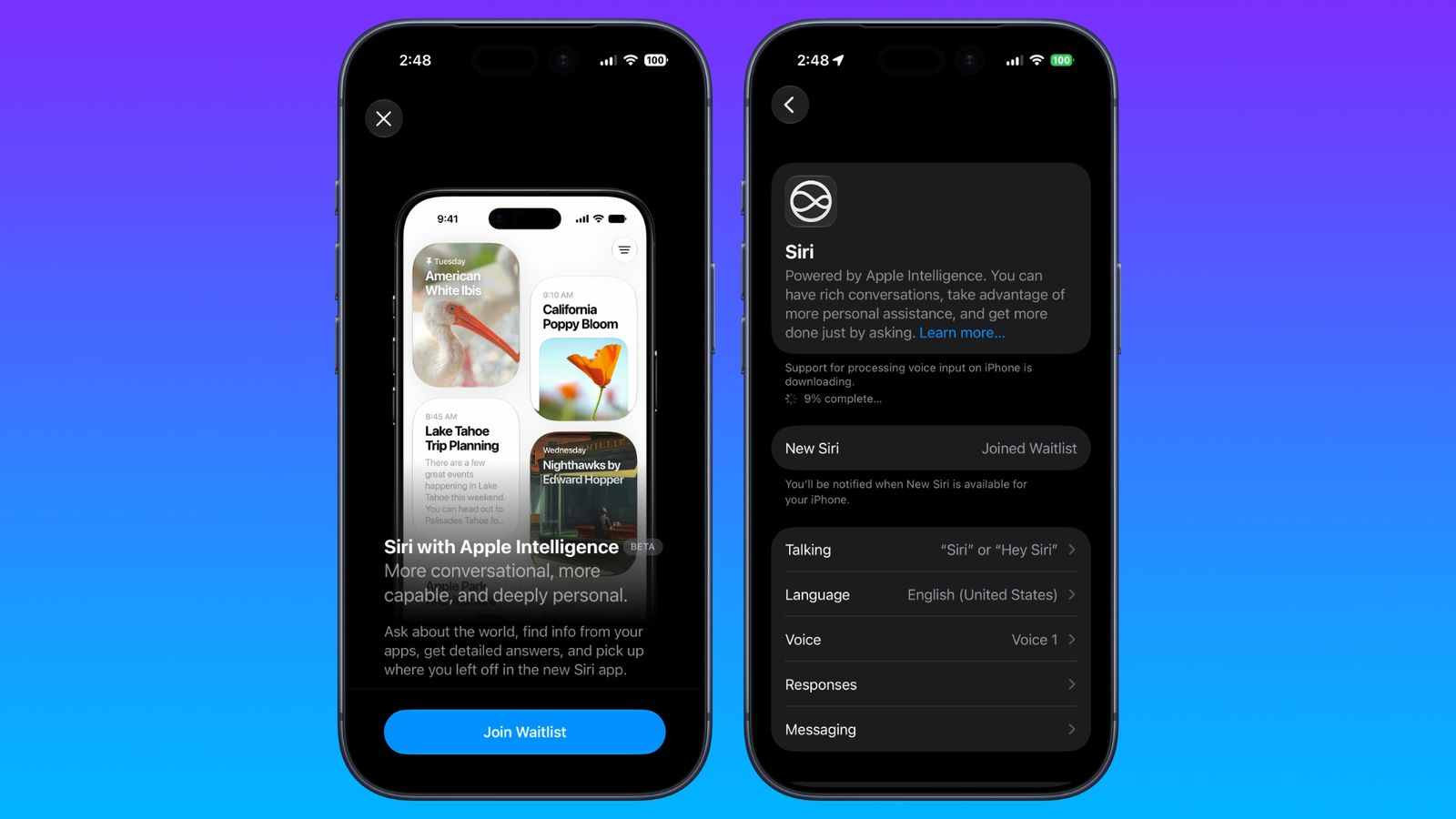 Várólistás az új Apple Siri